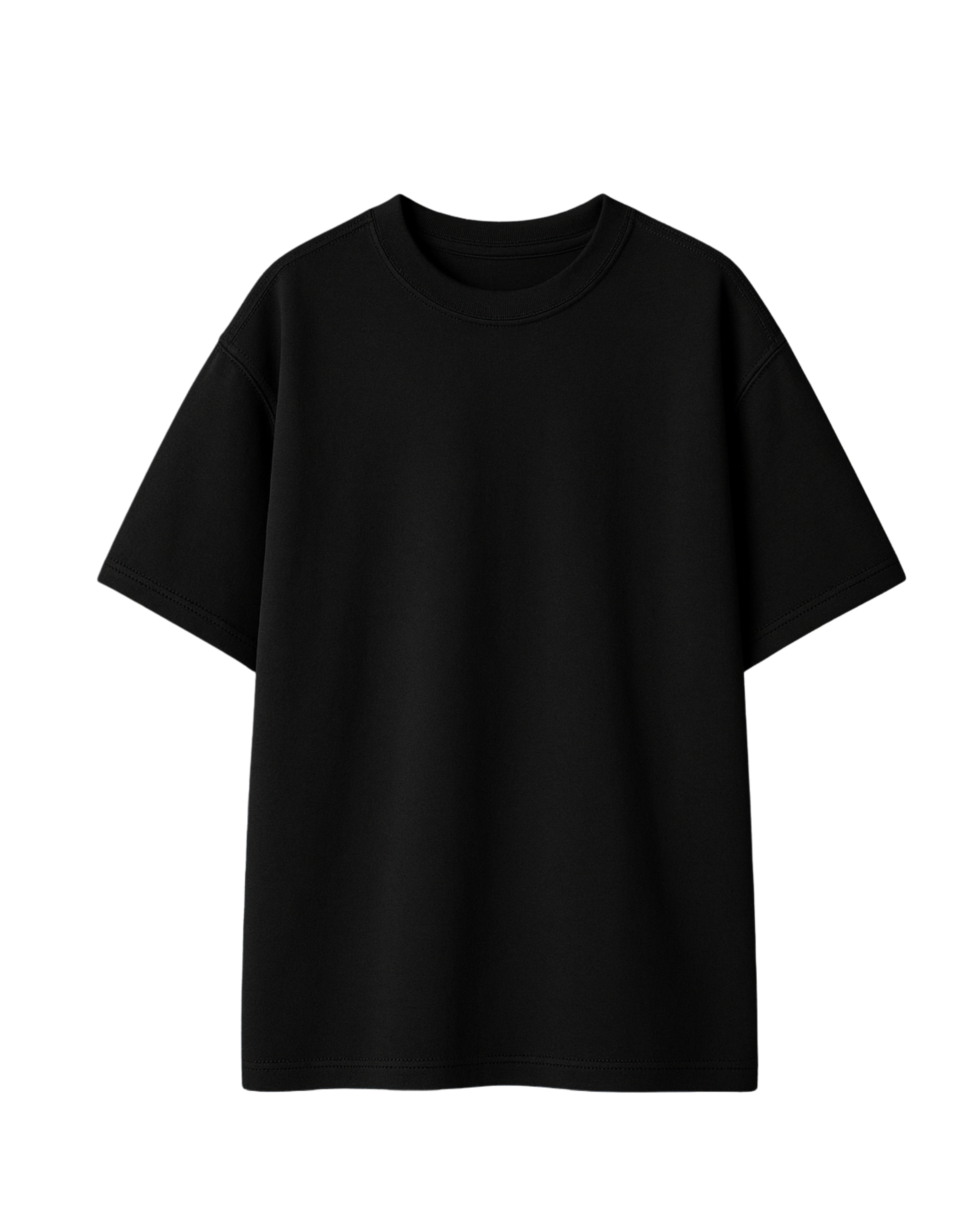 Camiseta Basica Oversize Negra
